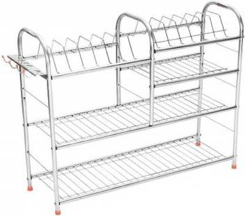 Aarboxx Stainless Steel Wall Mounted Kitchen Dish Rack Kitchen
