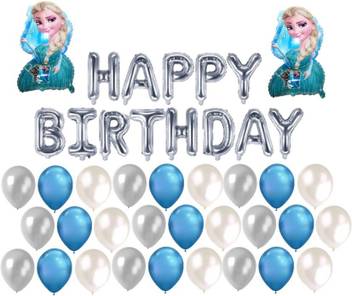 Bash N Splash Solid Frozen Theme Elsa Happy Birthday Party Decoration Pack Of 60 Balloon Balloon Flipkart Com Share photos and videos, send messages and get updates. flipkart