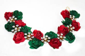 Fully Flower Wedding Hair Bun Gajra For Girls And Women Hair