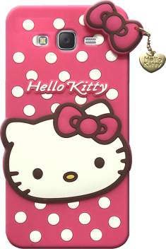 Dealclues Back Cover For Samsung Galaxy On5 3d Cute Hello Kitty Soft Silicone Rubber Case With Golden Pendant Dealclues Flipkart Com