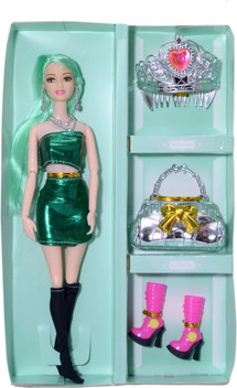 barbie doll with folding hands