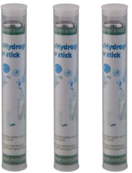 Imrex Portable Alkaline Water Stick Stainless Steel Alkaline Water Ionizer For Healthy Anti Oxidant Water Ph 7 9 To 9 5 Pack Of 3 Solid Filter Cartridge Price In India Buy