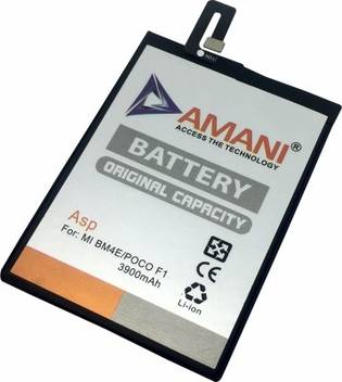 Amani Mobile Battery For Xiaomi Mi Bm4e Poco F1 Price In India Buy Amani Mobile Battery For Xiaomi Mi Bm4e Poco F1 Online At Flipkart Com
