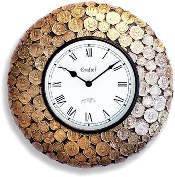 Craftel Analog 30 Cm X 30 Cm Wall Clock Price In India Buy Craftel Analog 30 Cm X 30 Cm Wall Clock Online At Flipkart Com
