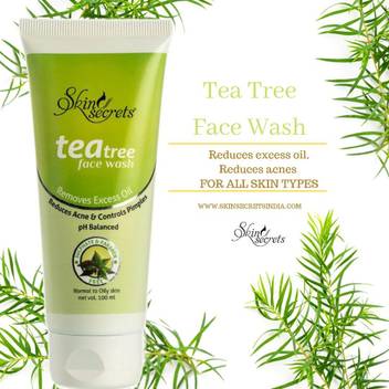 Skin Secrets Tea Tree Pimple Control Ph Balanced Face Wash Price In India Buy Skin Secrets Tea Tree Pimple Control Ph Balanced Face Wash Online In India Reviews Ratings Features inr
