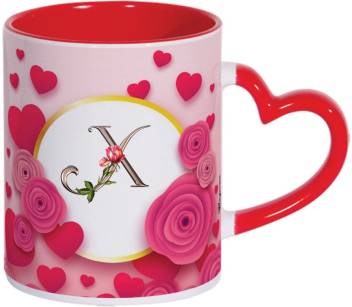 Wagwan Letter X Alphabet Best Gift For Girlfriend Wife On Valentine S Day Special Mg676 Ceramic Mug Price In India Buy Wagwan Letter X Alphabet Best Gift For Girlfriend Wife On Valentine S