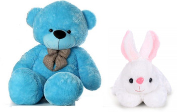 blue rabbit teddy