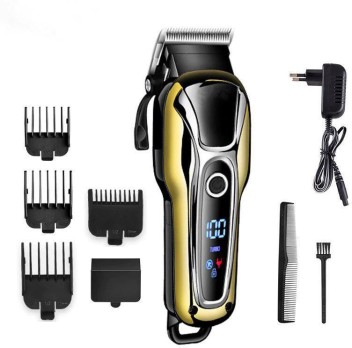 man grooming clippers