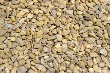 Uniq World Wide Yellow Natural Marble Chips 3 5mm For Garden And