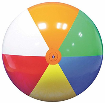 large inflatable beach ball