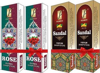 Pioneer Dhoop Stick Sandal Rose Price In India Buy Pioneer Dhoop Stick Sandal Rose Online At Flipkart Com Hari darshan gugal dhoop 20 sticks with stand for diwali free ship. inr