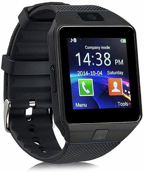 mizco dz09 black smartwatch