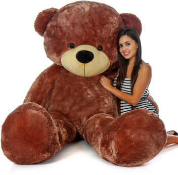 christmas teddy bear with year on foot