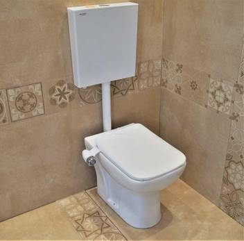 Inart Ceramic Floor Mounted European Water Closet Western Toilet With Jet System Commode Ewc S Trap