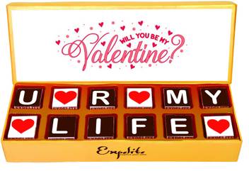 Expelite Valentine Gifts For Wife 12 Chocolate Valentine Day Chocolate Gift Bars Price In India Buy Expelite Valentine Gifts For Wife 12 Chocolate Valentine Day Chocolate Gift Bars Online At Flipkart Com