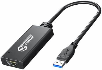 Microware Mini Hd 1080p Usb 3 0 To Hdmi Video Cable Converter Adapter For Windows 7 8 Black 0 01 M Hdmi Cable Microware Flipkart Com