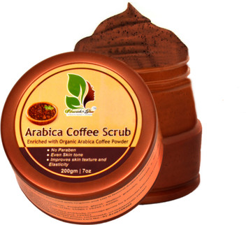 coffee powder scrub