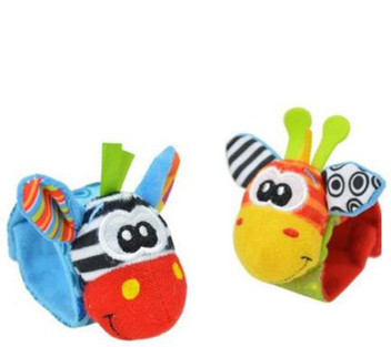 baby wrist rattles