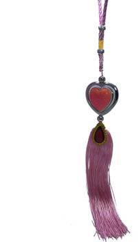 Indian Mega Mart Automotive Imm Pink Heart Shaped Two Sided