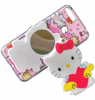 Aarnik Back Cover For Gionee A1 Girls Makeup Mirror Kitty Aarnik