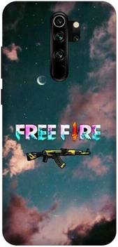 Tpm Back Cover For Mi Redmi Note 8 Pro Printed Free Fire Game Mobile Back Cover