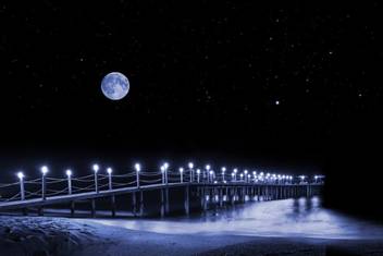 Summer Night With Full Moon Quotes Premium Poster For Love Ones Romantic Posters No Need Tape Size 12x18 Inch Paper Print Decorative Posters In India Buy Art Film Design Movie Music Nature And