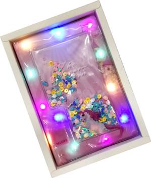 Arishto Unicorn Cover Notebook Diary With Led Light Glitter