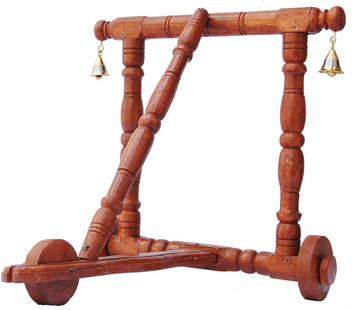 wooden baby walker flipkart