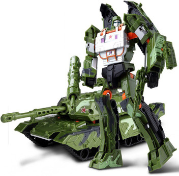 green transformer toy