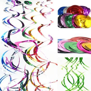 Shopkooky Multicolor Safari Animal Jungle Ceiling Hanging Swirl