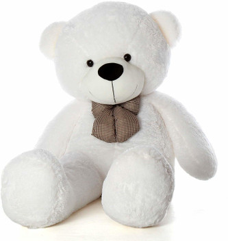 teddy bear in white colour