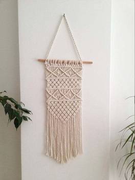 Mihir Macrame Wall Hanging Macrame Woven Wall Hanging Wall Knot Tapestry Macrame Wall Decor Wall Hanging Wall Tapestries Boho Wall Hanging Price In India Buy Mihir Macrame Wall Hanging Macrame Woven