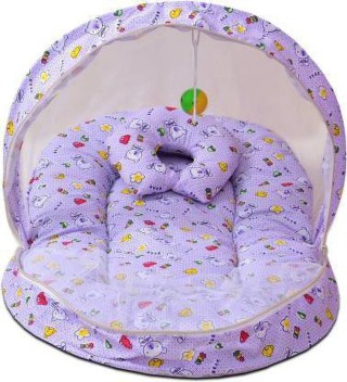 baby bed with mosquito net flipkart