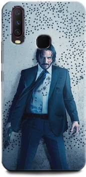 Barmans Back Cover For Vivo Y12 John Wick Movie Cool Movie Poster Gun Barmans Flipkart Com
