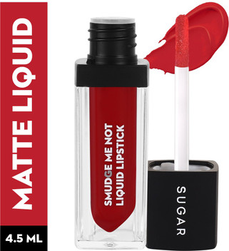 pinkish red matte lipstick
