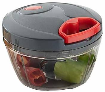 Dravmo Manual Food Chopper Compact Powerful Hand Held Vegetable