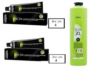 L Oreal Professionnel Inoa No 4 Brown Pack Of 2 With Volume 6 Developer Price In India Buy L Oreal Professionnel Inoa No 4 Brown Pack Of 2 With Volume 6 Developer Online At Flipkart Com