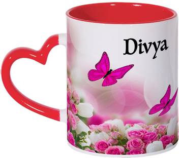 Wagwan Gift For Girlfriend Wife Sister Divya Name With Beautiful