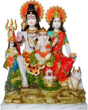 Fabzone Lord Shiv Parivar Marble Idol Shiv Parwati God Shiva Family Statue Spiritual Puja Vastu Showpiece Figurine Religious Murti Pooja Gift Item Decorative Showpiece 38 Cm Price In India Lord shiva full hd images. fabzone lord shiv parivar marble idol shiv parwati god shiva family statue spiritual puja vastu showpiece figurine religious murti pooja gift item