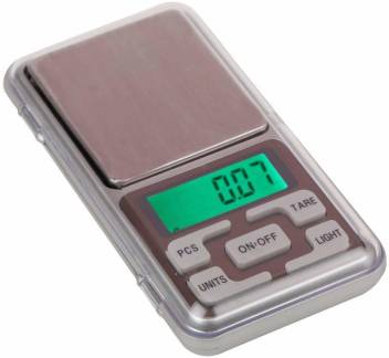 Grey Skywalk Digital Plastic Pocket Weighing Scale for Kitchen and Jewellery Weight Upto 200g