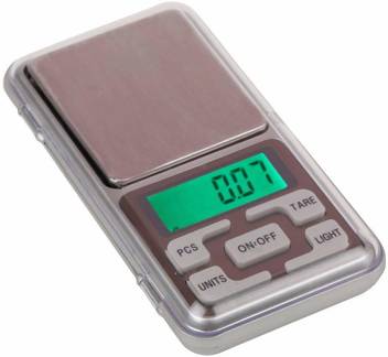 Grey Skywalk Digital Plastic Pocket Weighing Scale for Kitchen and Jewellery Weight Upto 200g