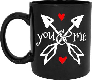 Radanya Valentine S Day Gift For Her Or Him Coffee You Me Present For Engagement Wedding And Married Couples Anniversary Ceramic Tea Cup 11 Oz Ceramic Mug Price In India Buy