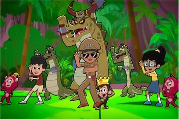 Little Singham Cartoon Poster Sher Ka Tashan Kids Poster Poster For Kids Room High Resolution 300 Gsm Glossy Matte Art Paper Print Animation Cartoons Posters In India Buy Art Film Design Movie Little singham goes on an adventure with his friends bablo. little singham cartoon poster sher ka tashan kids poster poster for kids room high resolution 300 gsm glossy matte art paper print