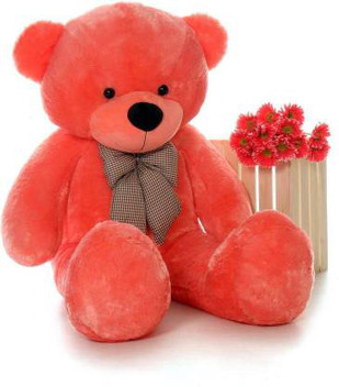 teddy bear image red colour