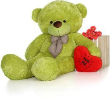 green colour teddy bear