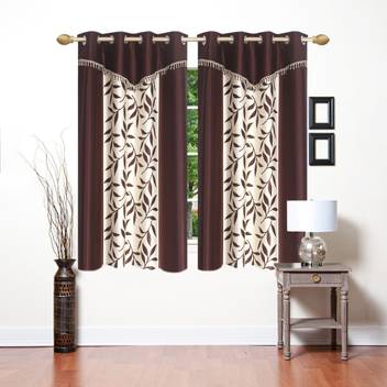 Ville Style 153 Cm 5 Ft Polyester Window Curtain Pack Of 2 Buy Ville Style 153 Cm 5 Ft Polyester Window Curtain Pack Of 2 Online At Best Price In India Flipkart Com