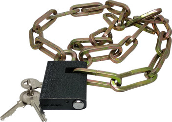 metal chain bike lock