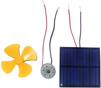 Creative Tech Solar Panel And Motor With Propeller Solar Powered Start Low Voltage 6 Volt Diy Science Experiment Science Projects Kits For School Kids Electronic Components Electronic Hobby Kit Price In India