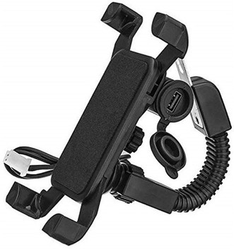 bike mount phone holder charger