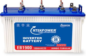 Microtek Eb1900 Tubular Inverter Battery Price In India Buy Microtek Eb1900 Tubular Inverter Battery Online At Flipkart Com
